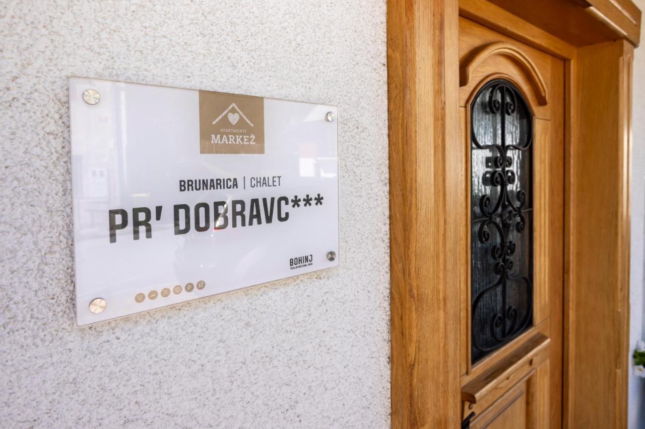 Chalet Pr Dobravc Bohinj Esterno foto